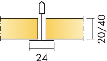 Ecophon Hygiene Advance T24 Wit 600x600x20mm Inleg
