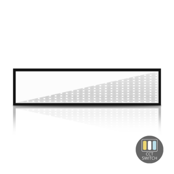 backlit led 120x30 zwart