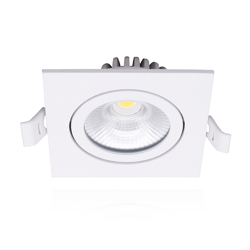 vierkant-led-spot-slim-fit-wit-6w-001 Vierkante led spot wit