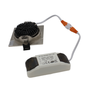 vierkant-led-spot-slim-fit-zilver-6w-006 Vierkante led spot zilver