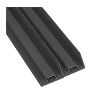 Opbouwframe led paneel 60x60 zwart