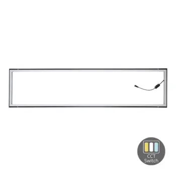 Hollow led paneel 120x30 zwart